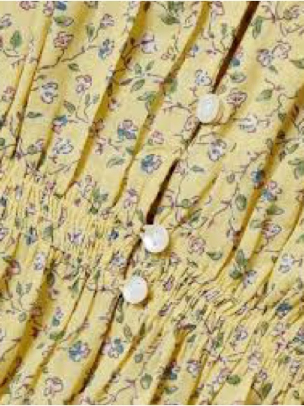 Doen Irina Yellow Floral Maxi Dress - Picture 4 of 13